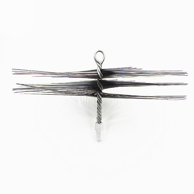 Hot Selling Rotary Flat Wire Chimney Cleaning Brush, Strong Manufacturers Can Customize