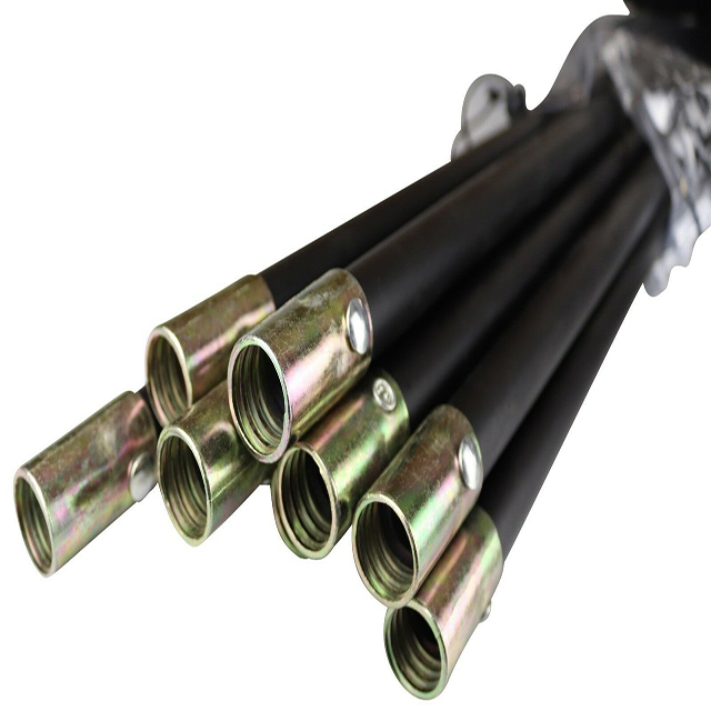 12Pcs Customized Rubber Screw Clearing Blocked Drain Cleaner Rods Set Drain Rod Set