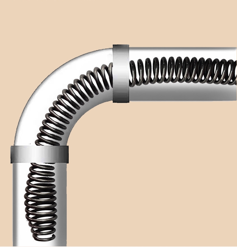 Drum Auger | Use Manually or Drill Powered - Auto Extend and Retract Plumbing Snake