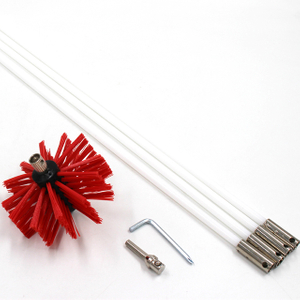 Hot Selling 16ft Power Drill Drive Spin Dryer Lint Cleaning Brush Kit Support Customization