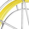 Fish Tape 6mm 1/4'' Wire Cable Running Rod Fiberglass with 425FT Fiberglass Duct Rod