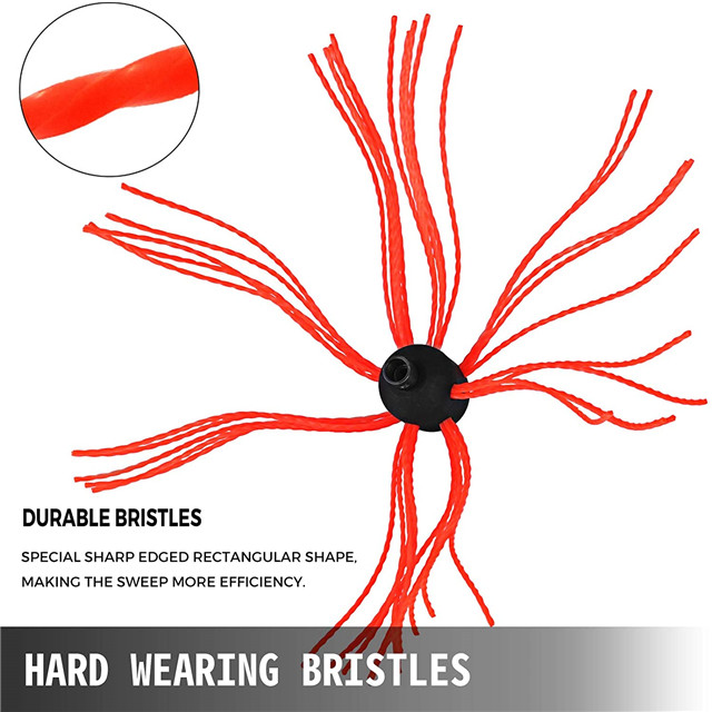 For Sale 20ft Fireplace Drill Rotary Brush Kit for Cleaning Dryer Vents