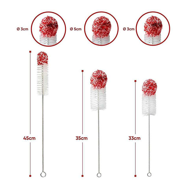 Source Manufacturers Produce All Kinds of Nylon PP Cotton Brush Head Cup Brush Spot Wholesale