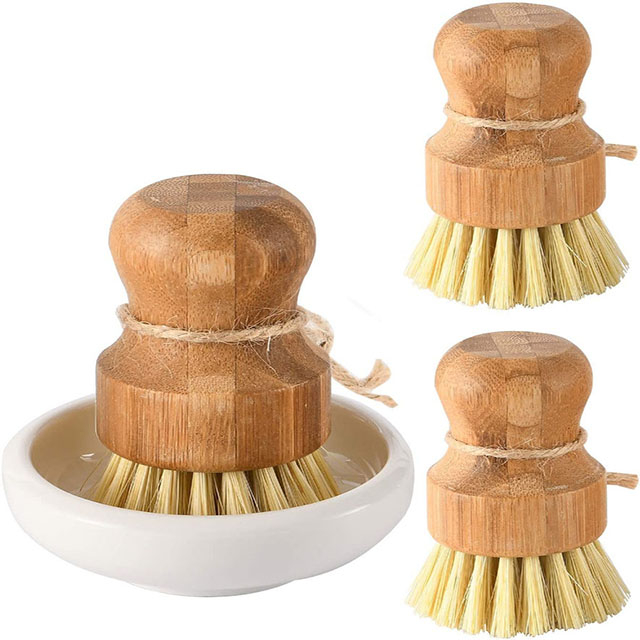 Manufacturers Sell Home Kitchen Dishwashing Pot Sisal Beech Brushes