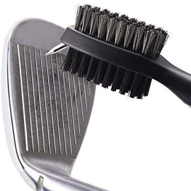 Factory Wholesale Club Cleaner Retractable Zipper Aluminum Golf Club Brush