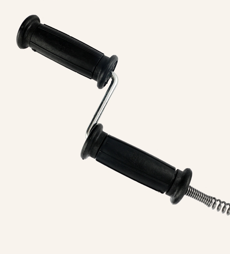 Drum Auger | Use Manually or Drill Powered - Auto Extend and Retract Plumbing Snake