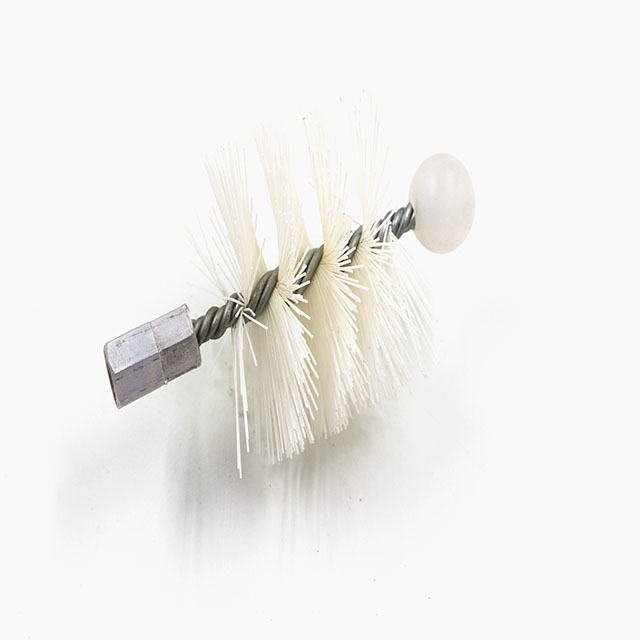 Strength Wholesale Supplier For Cleaning Boiler Flue PP With Ball Brush Head Sweeping Kit