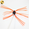 20-3ft Electric Rotary Drill Drive Sweeping Cleaning Brush Kit with Nylon Flexible Rod