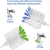 Manufacturers Sell Nylon Long Handle Cup Brushes for Cleaning Large Cups
