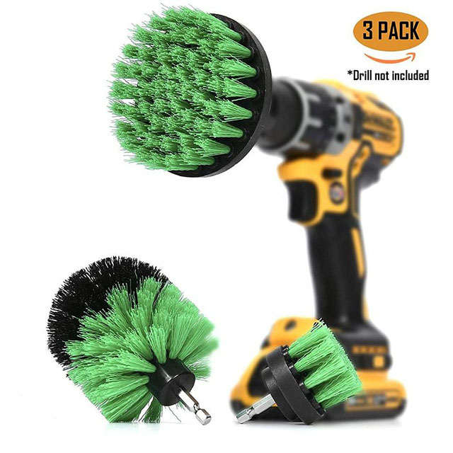For Sale Use in Bathroom Surfaces Fireplace Wheel Electric Cleaning Drill Brush Kit