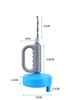 New Pipe Hand-Operated Drain Auger Multiple Specification Manual Operation Toilet Sewer Drain Snake Clog Remover