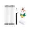 Can Be Connected To A Drill Chimney Sweep Kit for Flue Fireplace Dryer Cleaning