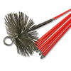 Wholesale Spiral Flat Steel Brush Rotary Fireplace Cleaner Chimney Sweeping Kit