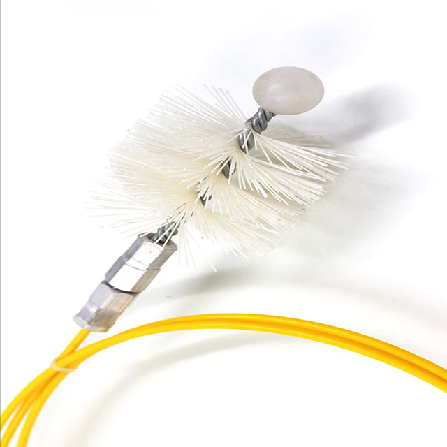 Strength Wholesale Supplier For Cleaning Boiler Flue PP With Ball Brush Head Sweeping Kit