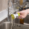 Soap Dispensing Palm Brush, Kitchen Brush for Dish Pot Pan Sink Cleaning,
