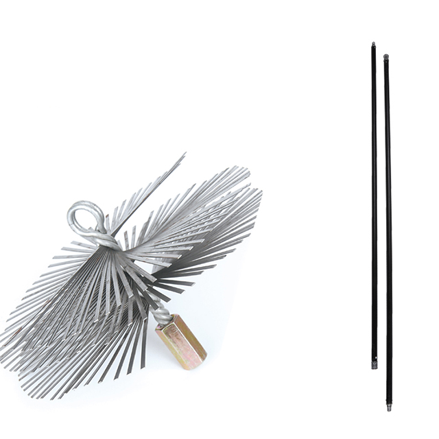 steel wire sweeper brush