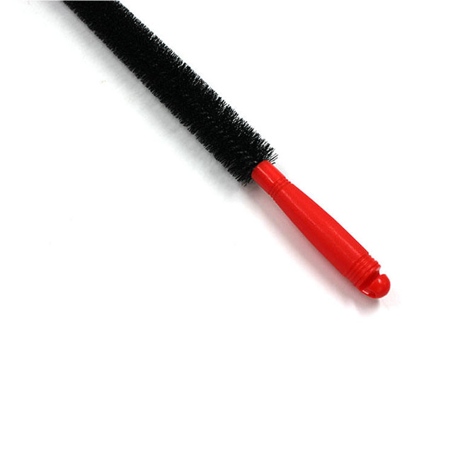 Chimney Pipe Brush for Sale Red Handle Long Brush Support Customization