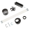 Dryer Vent Cleaner Kit Dryer Cleaning Tool Include 30 Feet Dryer Vent Brush