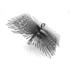 High Quality Flat Wire 1/4 Inch Stainless Steel Square Thread Chimney Cleaning Brush Supplier