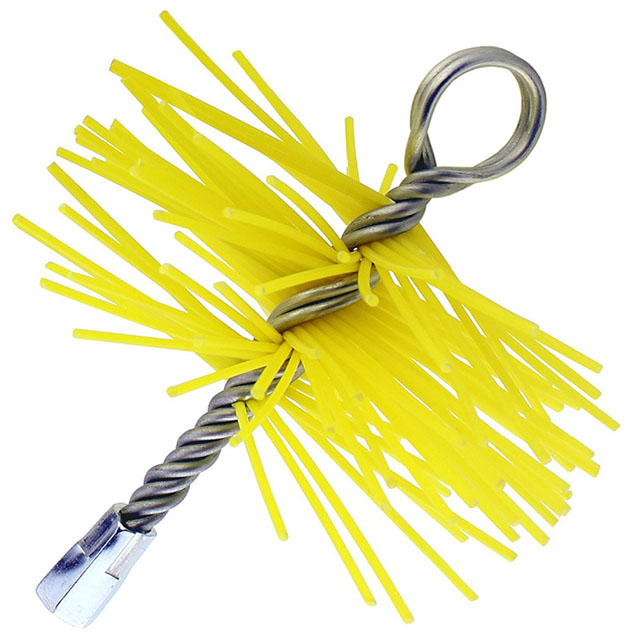 Best Selling Products PVC Brush Head PP Rod Kit for Cleaning Chimney Brush