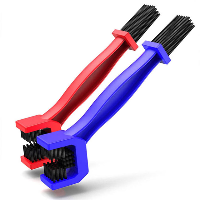 Factory Direct Sale Bicycle Double-ended Chain Cleaning Brush for Bicycle Chain Cleaning