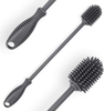 Bottle Cleaning Brush with Long Handle, 12.5" Water Bottle Cleaner for Baby Bottles, Hydro Flask, Sports Bottle, Vase, Glassware, Perfect for Smaller Diameter Bottle Openings