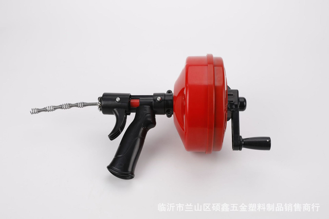 New Pipe Hand-Operated Drain Auger Multiple Specification Manual Operation Toilet Sewer Drain Snake Clog Remover