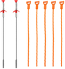 7 Pack Sewer Dredging Tools, 20 inch Hair Drain Clog Remover Drain Relief Auger Cleaning Tool