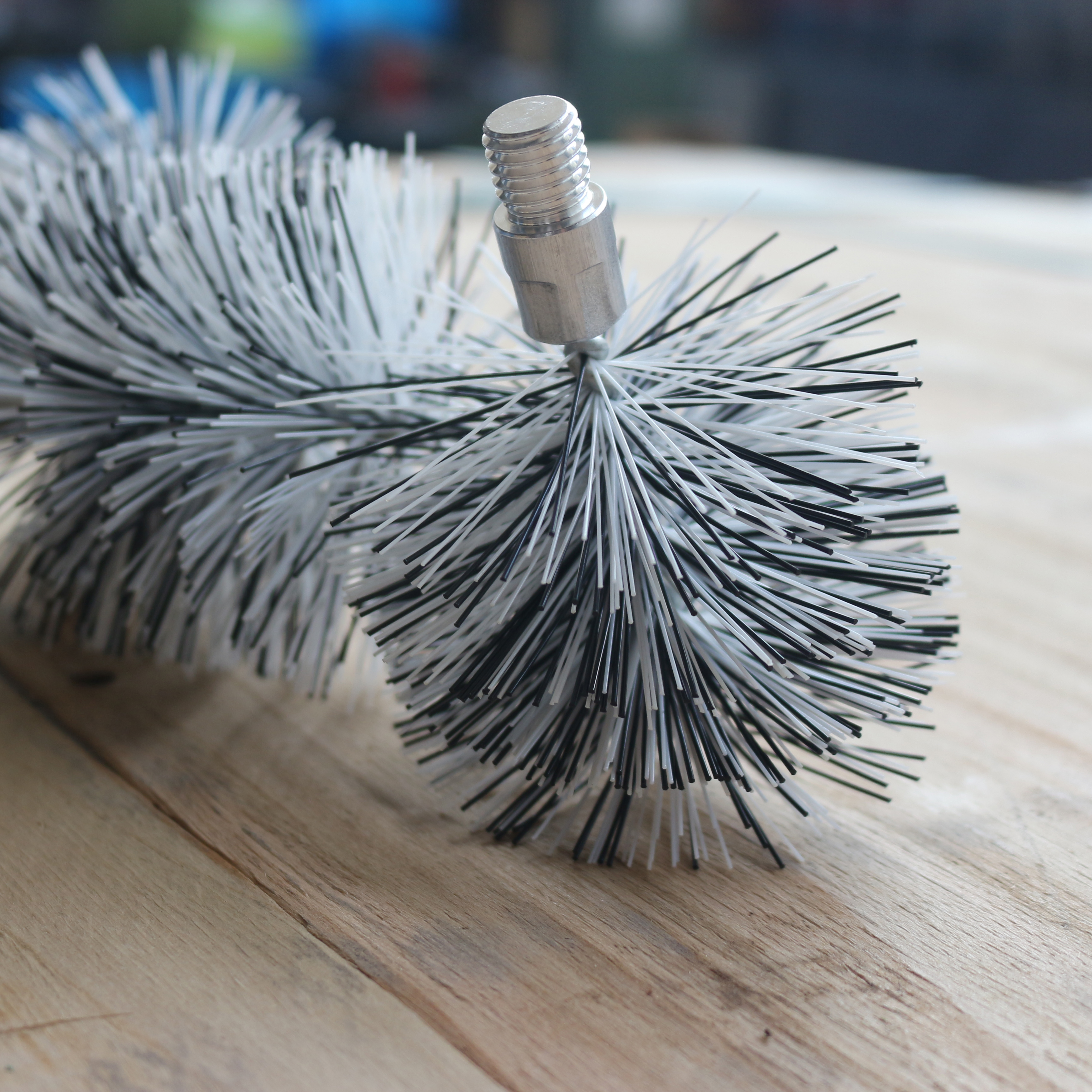 3-Inch Pellet Stove/Dryer Vent Brush with 20-Feet Handle