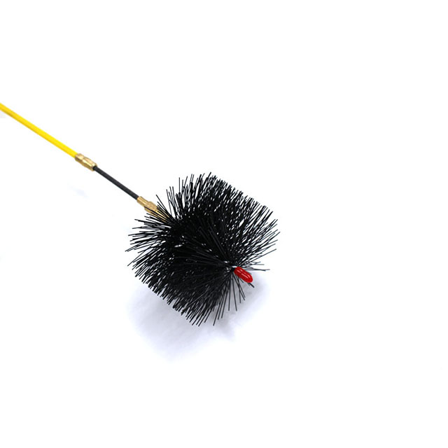Boiler Flue Nylon Cleaning Brush with Plastic Ball Kit Factory Direct Sales Can Be Wholesale