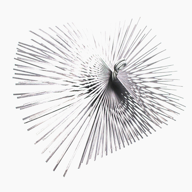 Hot Selling Rotary Flat Wire Chimney Cleaning Brush, Strong Manufacturers Can Customize