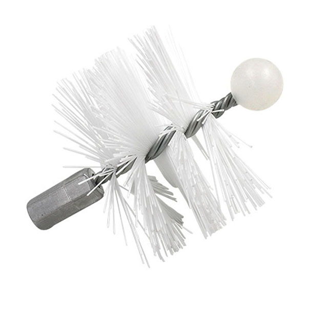 Strength Wholesale Supplier For Cleaning Boiler Flue PP With Ball Brush Head Sweeping Kit