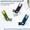 Bottle Cup Lid Detail Brush,Multi Functional Cleaning Brush, Multipurpose Bottle Gap Cleaner Brush Straw Cleaner Tools Mini Silicone Bottle Cup-Holder Cleaner,Multifunctional Cleaning Brush