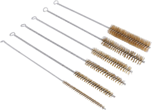 Brass Tube Cleaning Brush Wire Brush Set Cleaning Polishing Tool Brass Wire Brush Set For Pipe Tube Cylinder Bores Cleaning Hand Tool