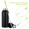 Customizable Green Extended Cup Brush Set for Cleaning Cups