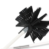 12 Feet Dryer Vent/Duct Brush Cleaning Kit, Lint Remover,Fireplace Chimney Brushes,Dryer Vent Cleaner Kit,Chimney Cleaning Brush Kit,1 Nylon Brush Heads, 6 Rods, Use with or Without a Power Drill
