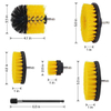 Strength Factory Custom Drill Brush Set for Bathroom Surface Cleaning Kit