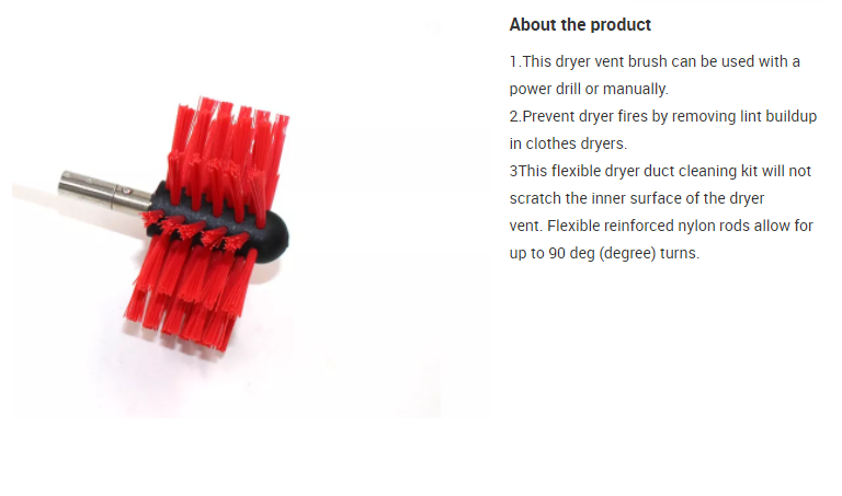 Duct Vent Cleaning Set with