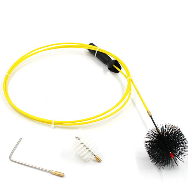 Boiler Flue Nylon Cleaning Brush with Plastic Ball Kit Factory Direct Sales Can Be Wholesale