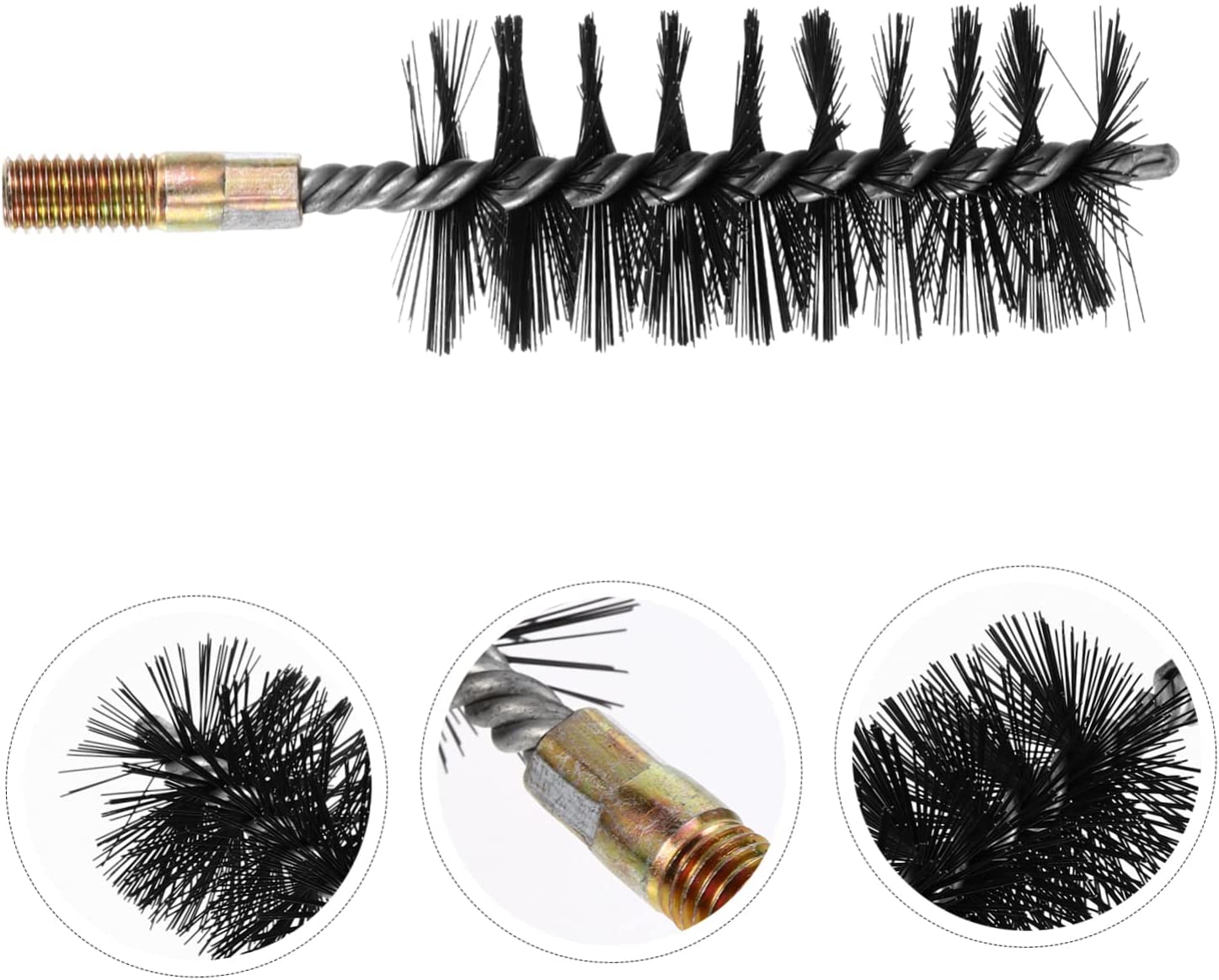 Pipe Brush Lint Cleaner Multi Functional Cleaning Brush Hair Brush Cleaner 3pcs Dryer Vent Cleaning Tool Dryer Lint Hose Pipe Cleaner Drain Cleaning Brush Sink Brush Duct Brush