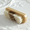 Eco friendly wooden handle cleaning brushes set natural bristle wood sofa clothes cleaning brush OEM