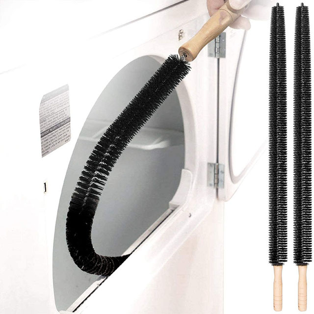 For Sale Wooden Handle Long Brush Suitable for Dryer Pipe Cleaning First-hand Source