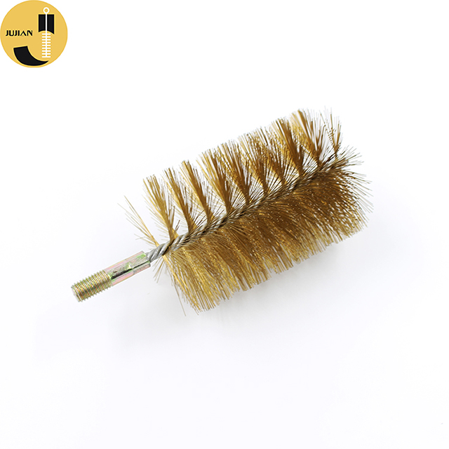 Hot Sale Round Brass Wire Fireplace Flue Cleaning Tool Brush Available Wholesale